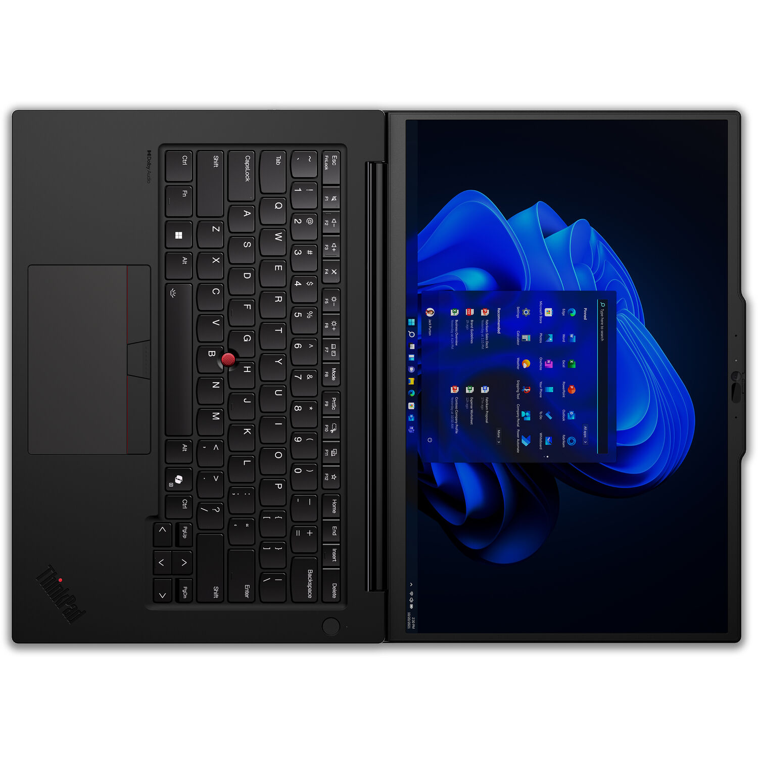 Lenovo ThinkPad P14s Gen 5 (21G2001SUS) 14,5" FHD+ Black - Image 4