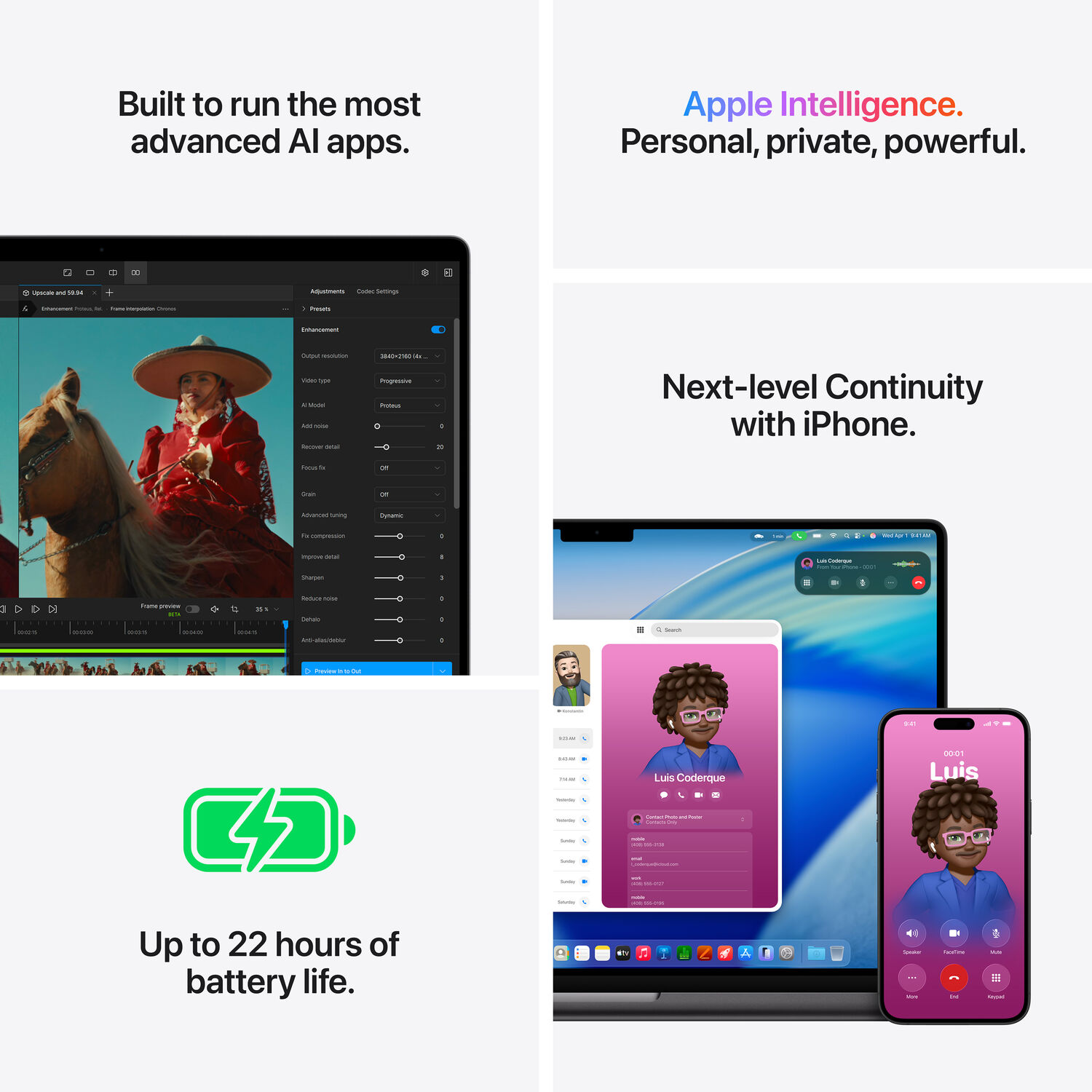 Macbook Pro 16,2" M5 Pro 18-Core 64GB 2TB SSD GPU 40-Core Silver Z1MV0002M Ingles / ABM - Image 6