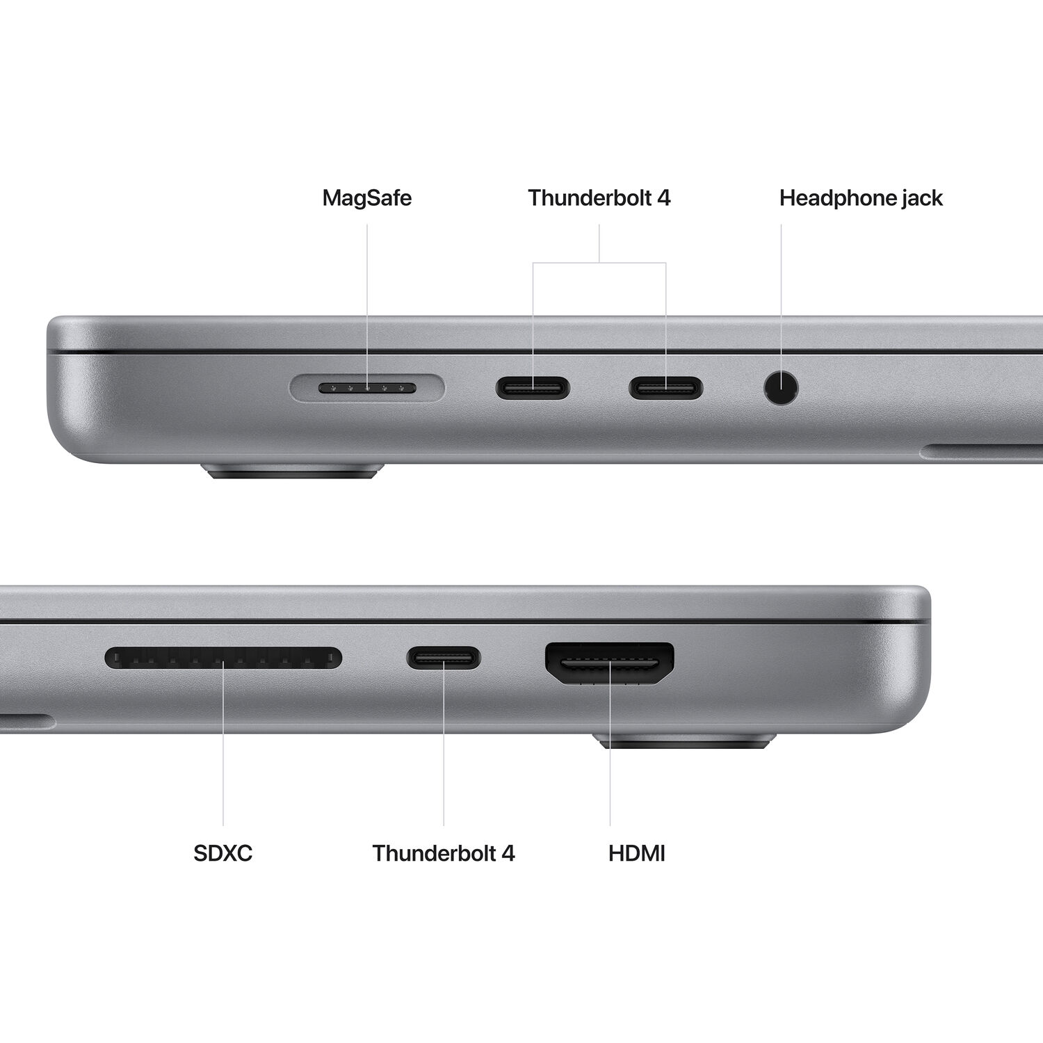 Macbook Pro 16,2" M2 Pro 12-Core 16GB 1TB SSD GPU 19-Core Space Gray MNW93E/A Español / ABM - Image 6