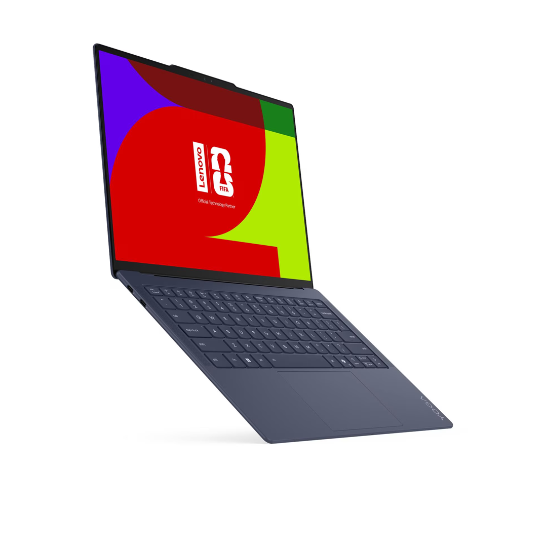 Lenovo Yoga Slim 7i 14" 3K OLED Touch Cosmic Blue Aura FIFA 26 Edition (83QK0011US) - Imagen 2