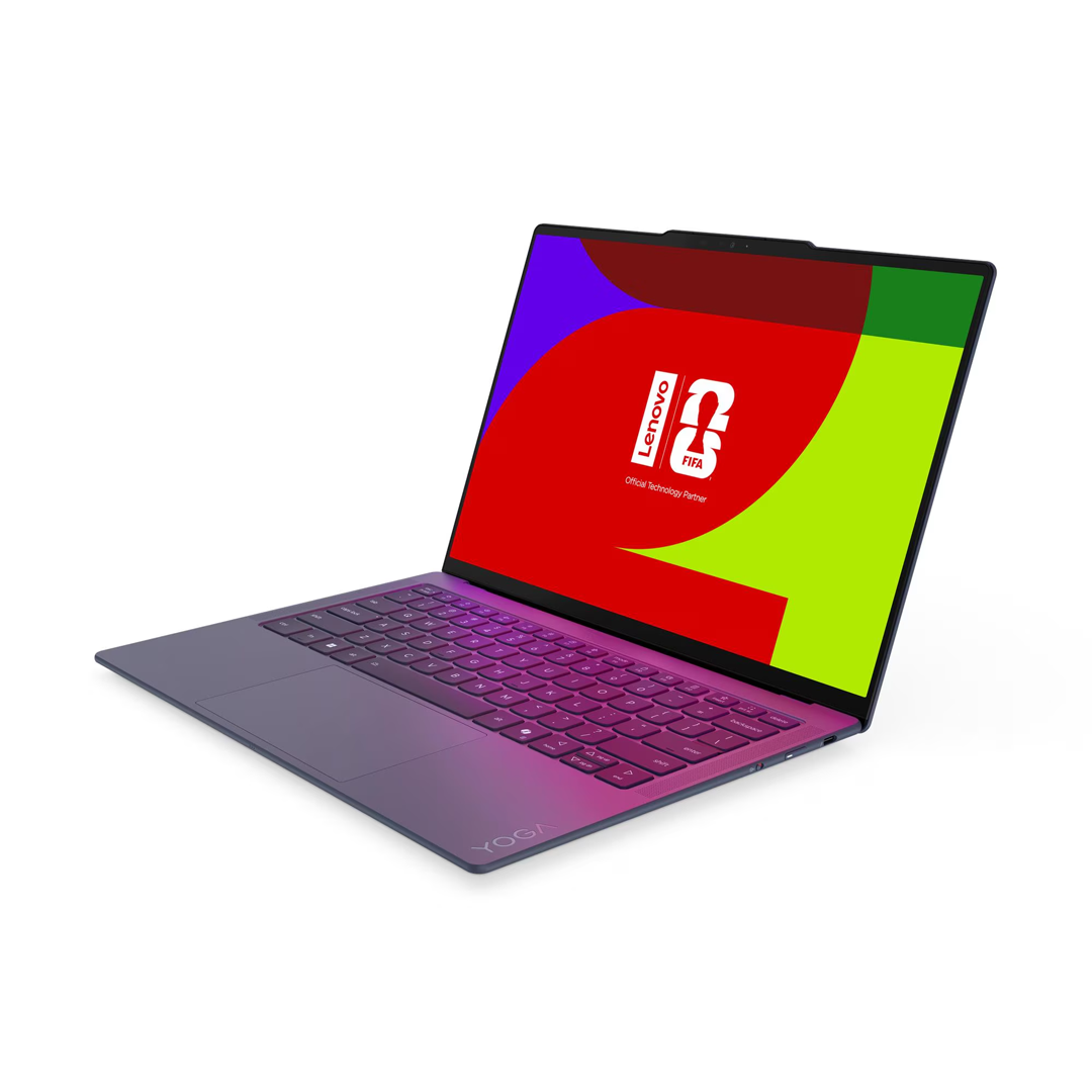 Lenovo Yoga Slim 7i 14" 3K OLED Touch Cosmic Blue Aura FIFA 26 Edition (83QK0011US) - Imagen 3