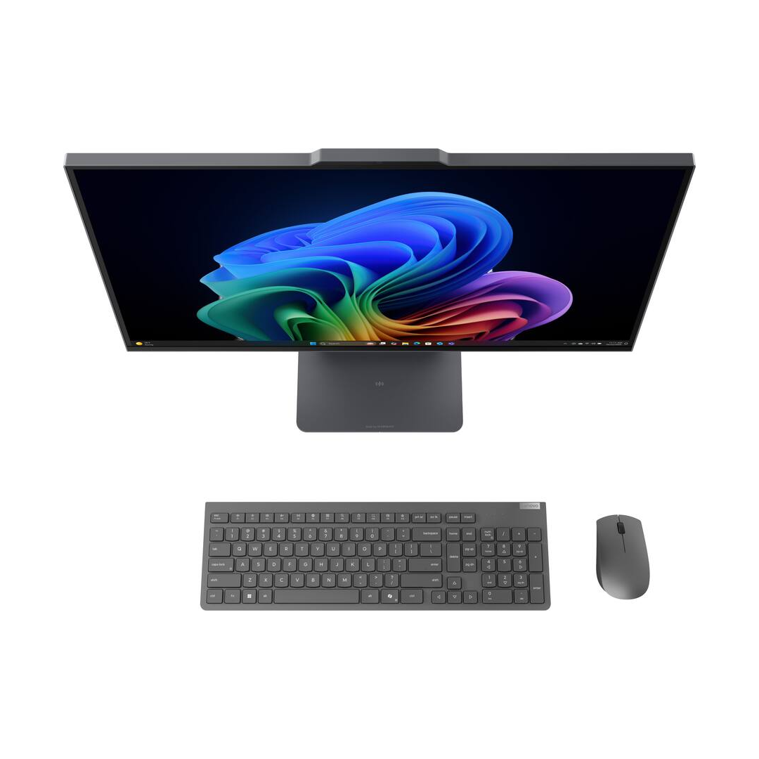 Lenovo IdeaCentre AIO 27" (F0JH0004US) 27" 2K IPS LCD Touch-Screen All-In-One Luna Grey - Image 4