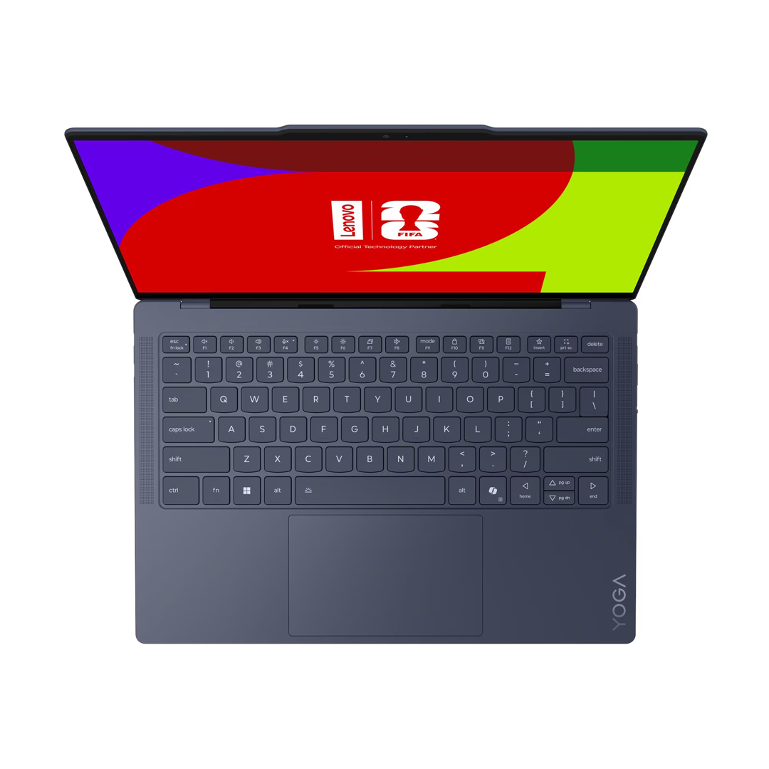 Lenovo Yoga Slim 7i 14" 3K OLED Touch Cosmic Blue Aura FIFA 26 Edition (83QK0011US) - Imagen 4