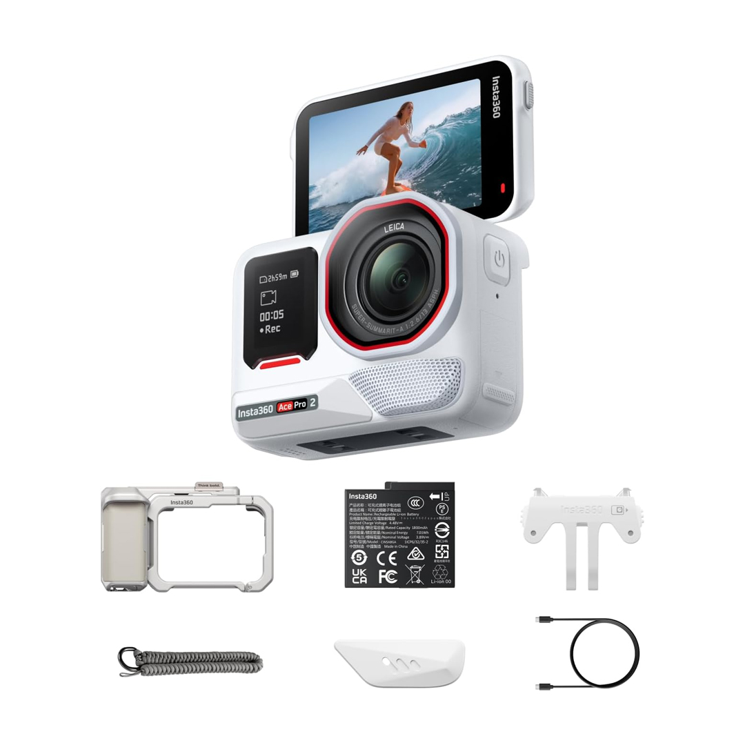 Insta360 Ace Pro 2 Xplorer White Silver CINSBBGA_ACEPRO2128