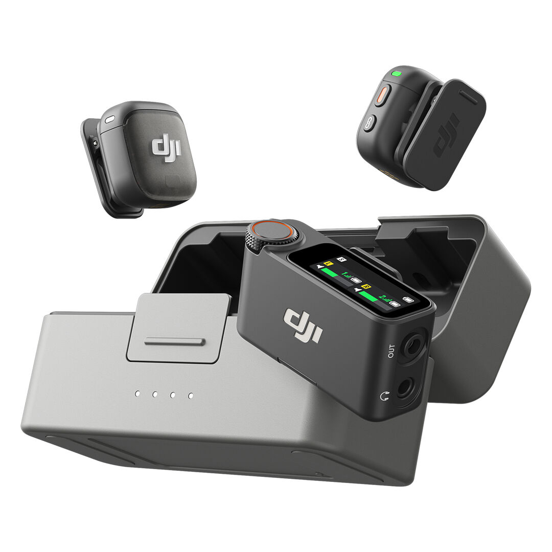 DJI Mic 3 (2 TX + 1 RX + Estuche de Carga)