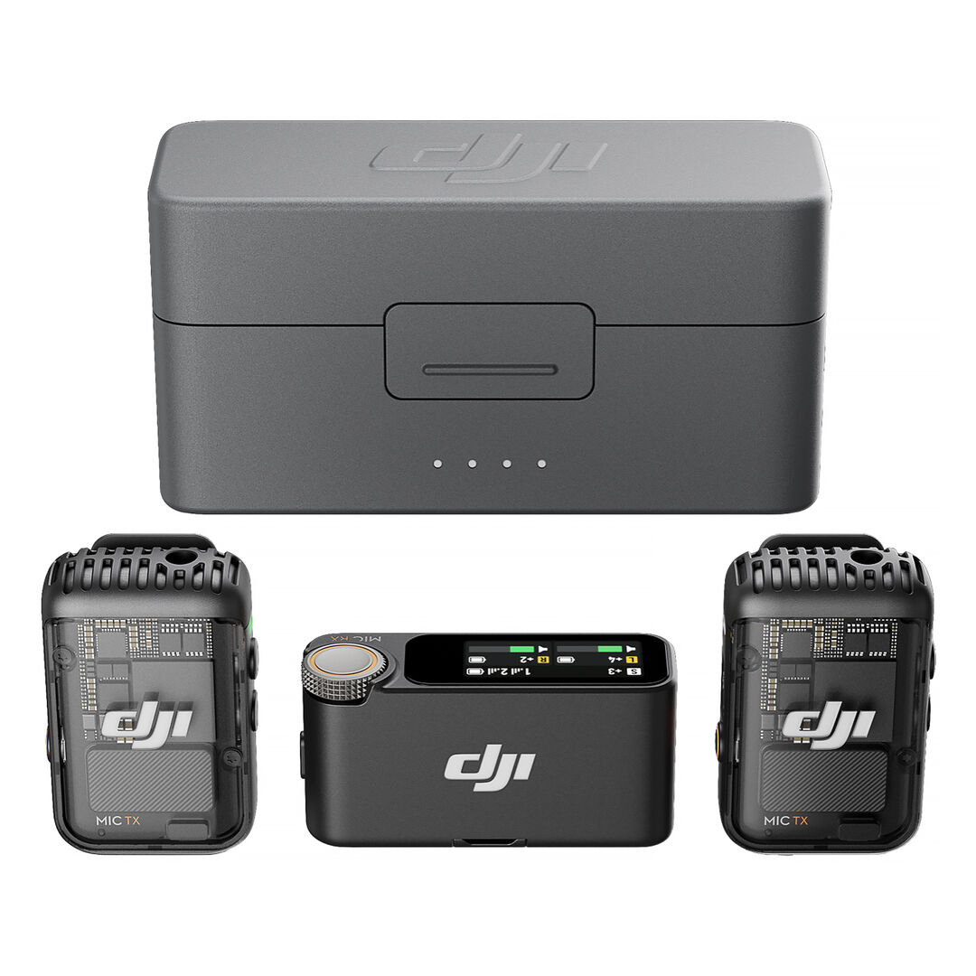 DJI Mic 2 (2 TX + 1 RX + Estuche de Carga)
