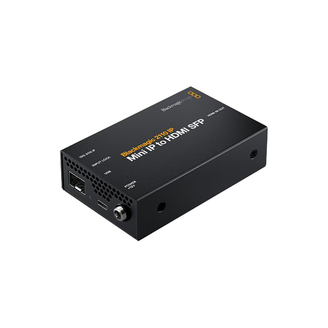 Blackmagic 2110 IP Mini IP to HDMI SFP