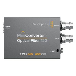 Blackmagic Mini Converter Optical Fiber 12G