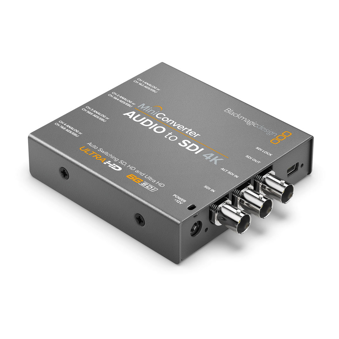 Blackmagic Mini Converter Audio to SDI 4K
