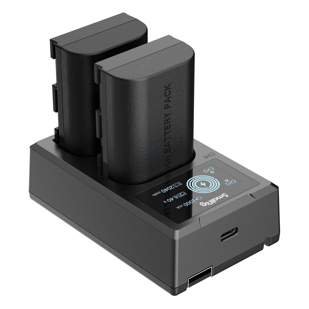 SmallRig Batería LP-E6NH Kit (2 baterías + cargador)