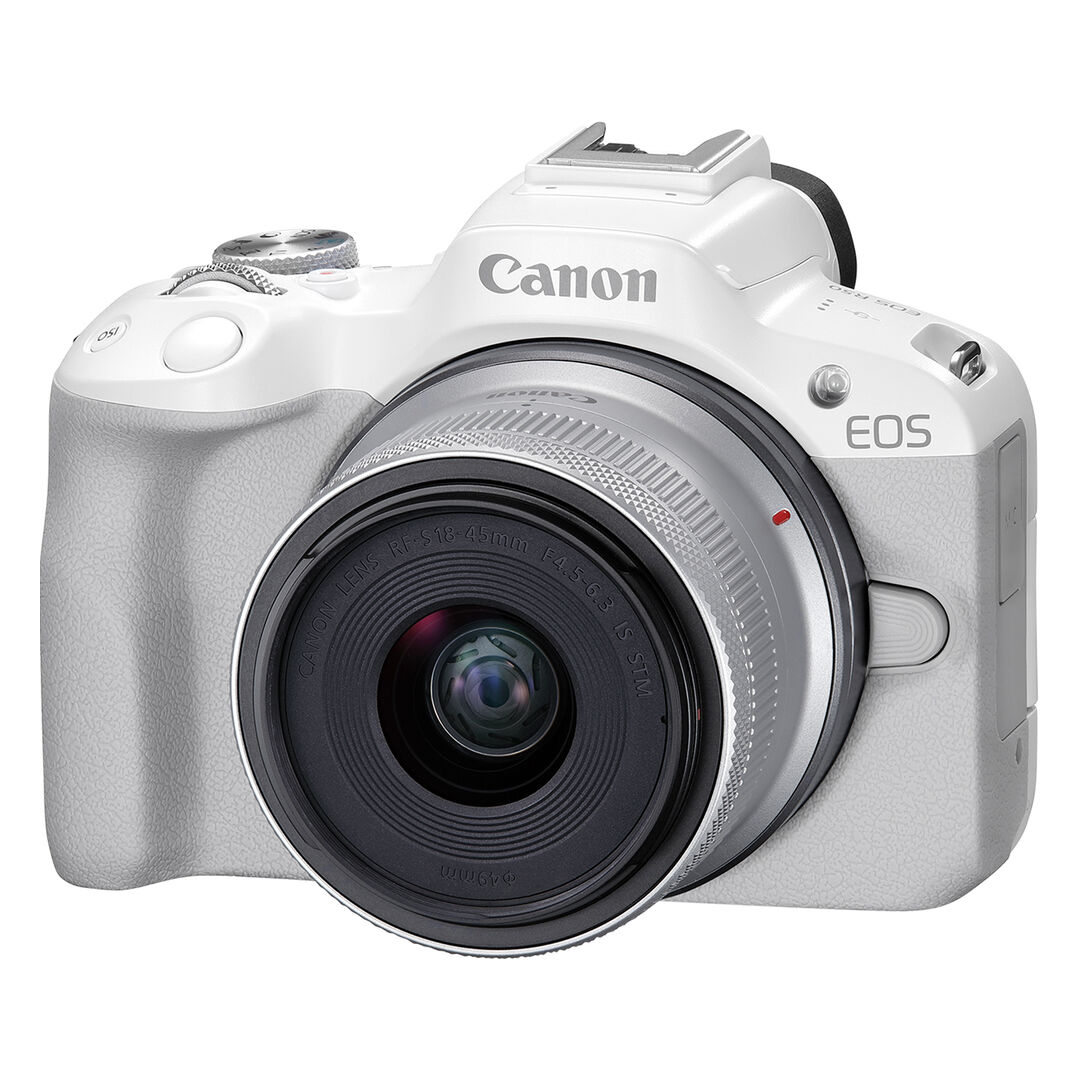 Canon EOS R50 Kit 18-45mm White
