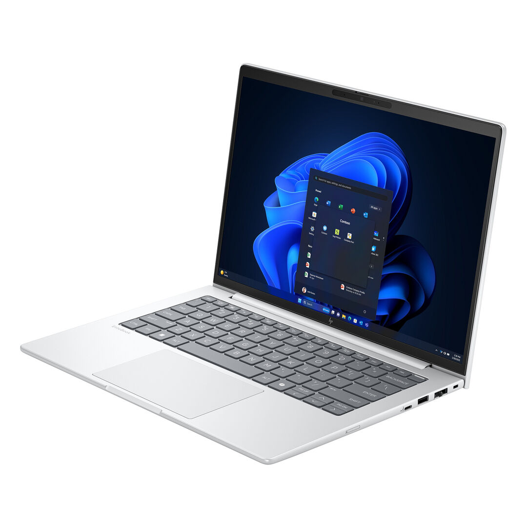 HP EliteBook 8 G1i Next Gen 14" 2K Touch Glacier Silver (BG7N6UT#ABA) - Imagen 2