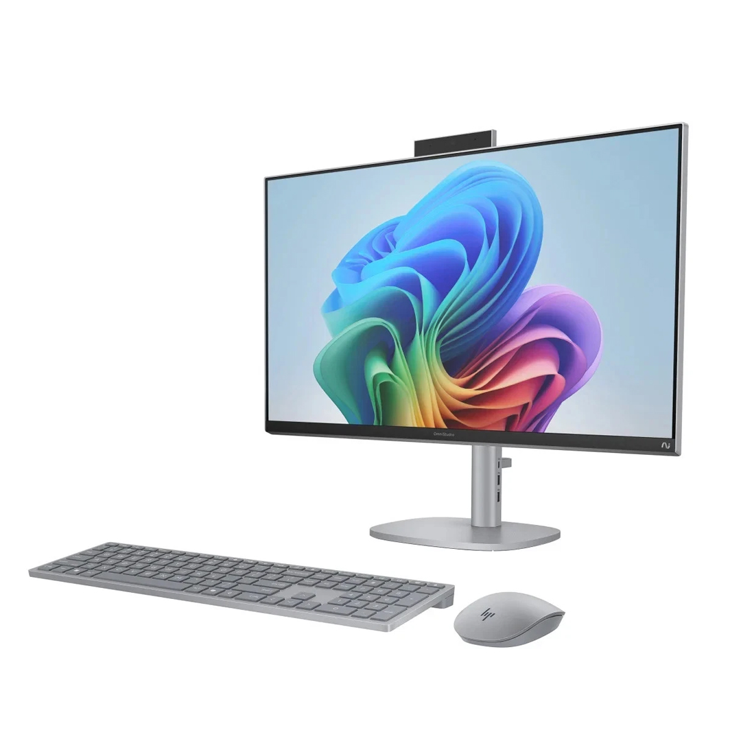HP OmniStudio X 27" FHD Touch AIO Silver (27-CS1057C) - Imagen 2