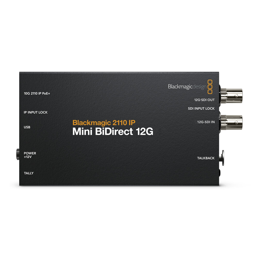Blackmagic 2110 IP Mini BiDirect 12G - Imagen 2