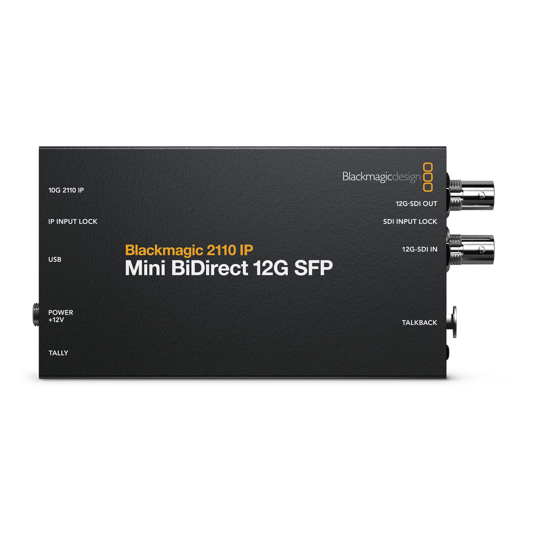 Blackmagic 2110 IP Mini BiDirect 12G SFP - Imagen 2