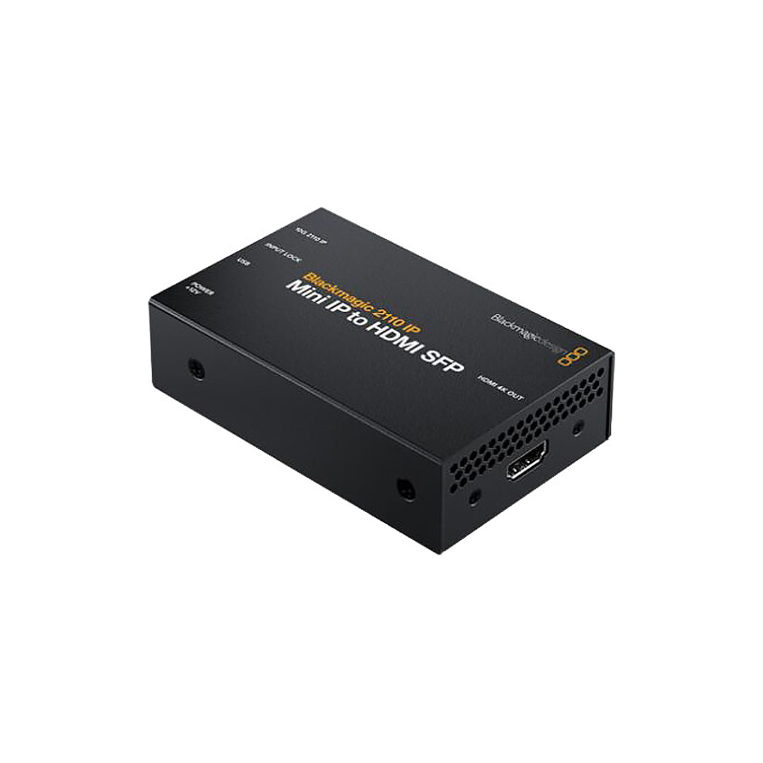 Blackmagic 2110 IP Mini IP to HDMI SFP - Imagen 2