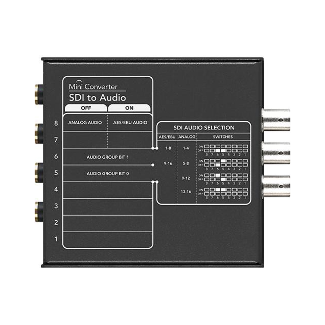 Blackmagic Mini Converter SDI to Audio - Imagen 2