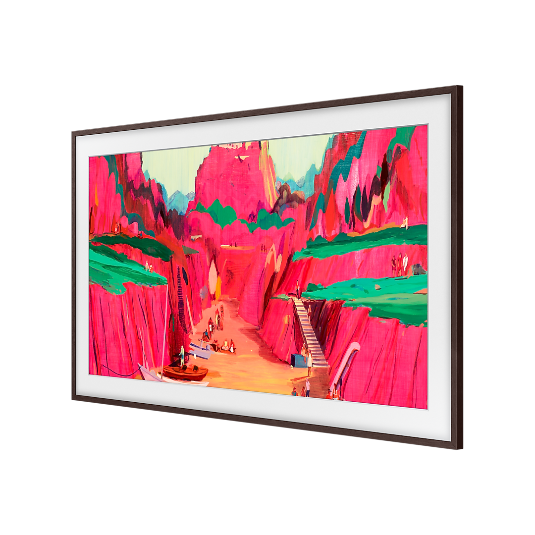 Samsung Marco Personalizable 75" para The Frame y The Frame Pro Modern White, Brown o Teak USA - Imagen 4