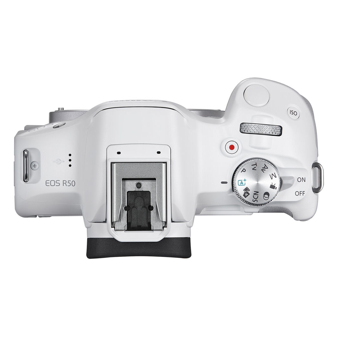 Canon EOS R50 Kit 18-45mm White - Imagen 3