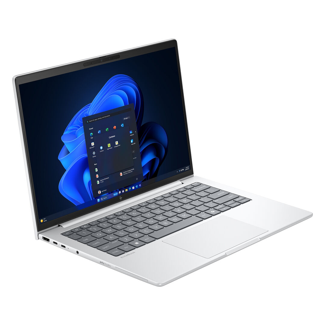 HP EliteBook 8 G1i Next Gen 14" 2K Touch Glacier Silver (BG7N6UT#ABA) - Imagen 4