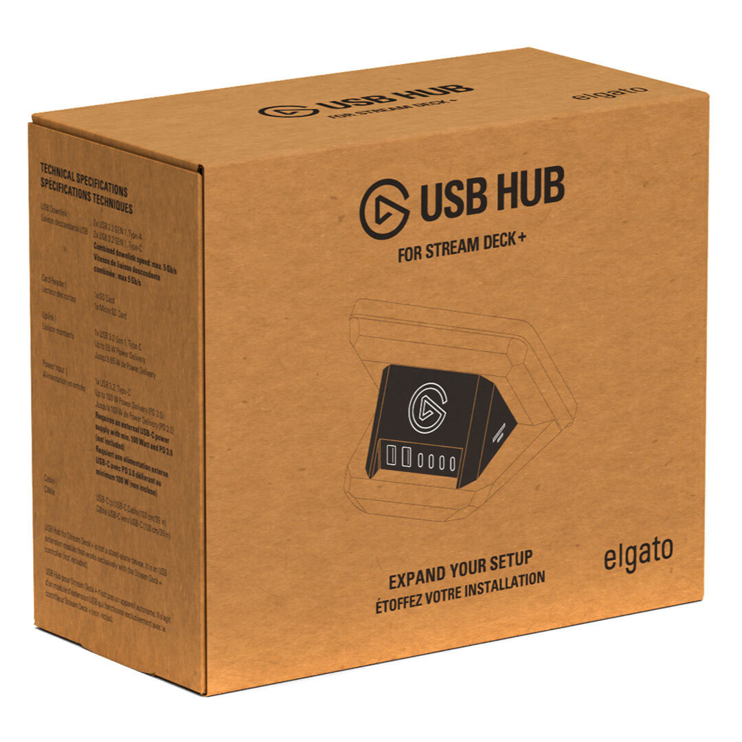 Elgato USB Hub para Stream Deck + - Imagen 4