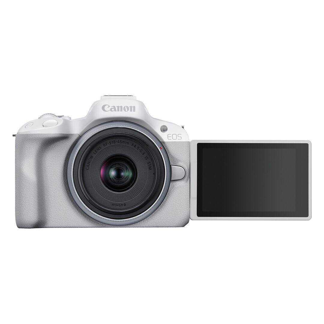 Canon EOS R50 Kit 18-45mm White - Imagen 5
