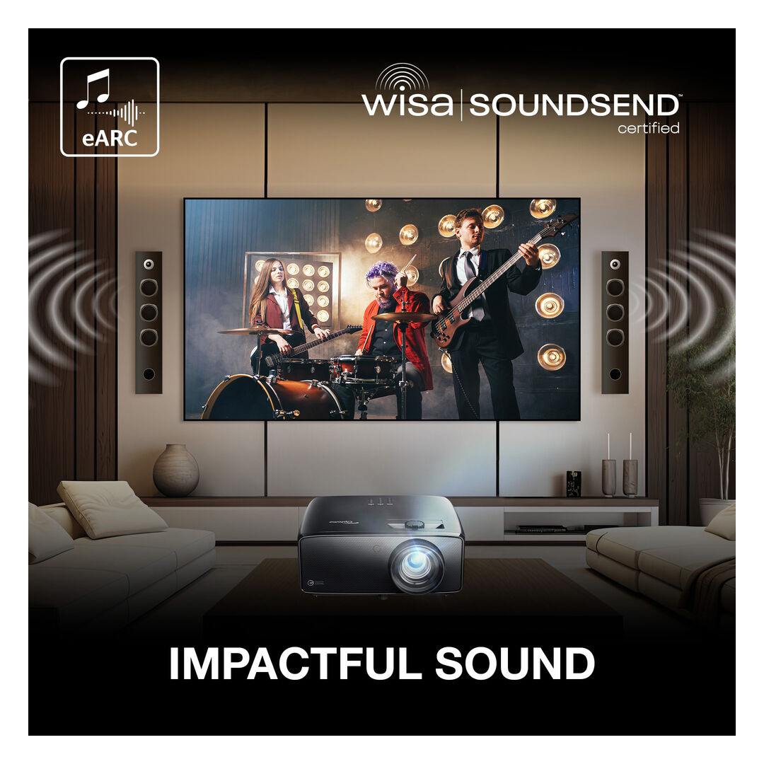 Optoma UHZ58LV Doble Láser 4K UHD HDR10+ 3000 Lúmenes - Imagen 5
