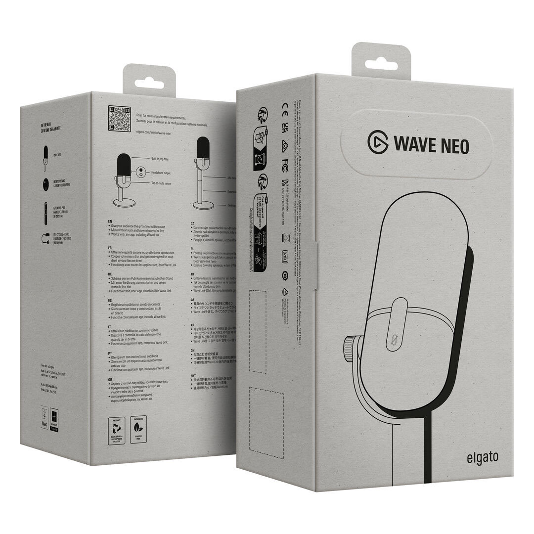 Elgato Wave Neo Micrófono USB-C Cardioide - Imagen 7