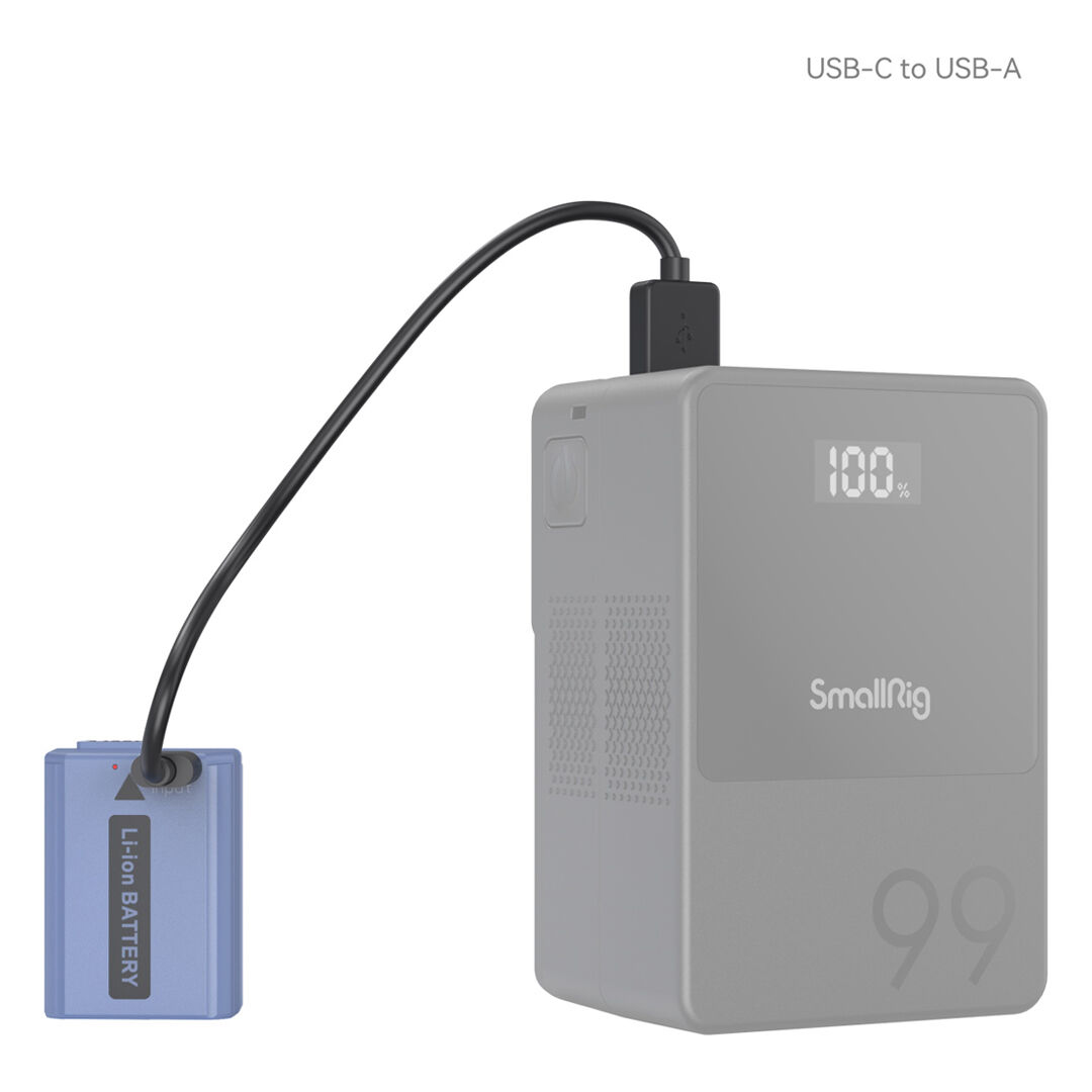 SmallRig Batería USB-C NP-FW50 (2 baterías + cargador) - Imagen 9