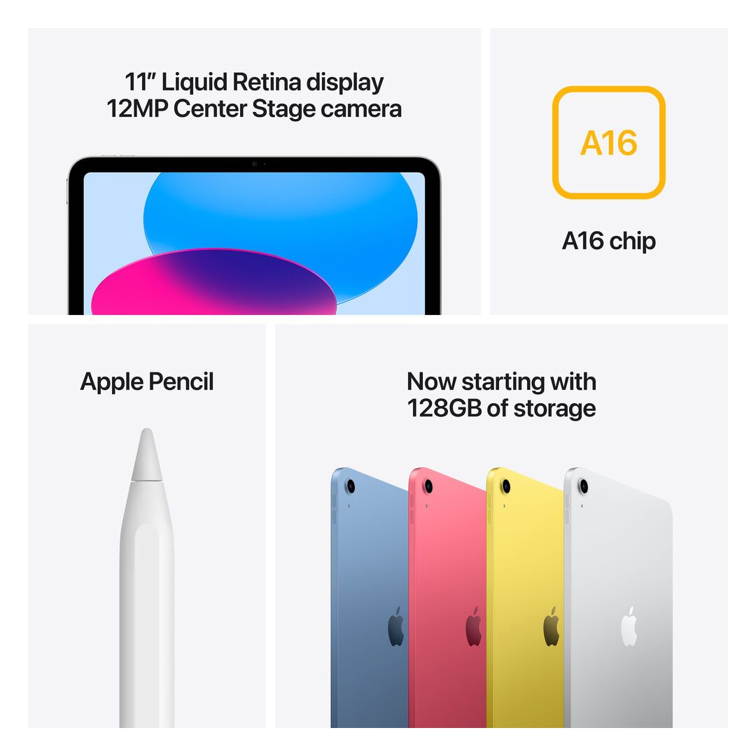 iPad 11" A16 128GB WiFi Pink - Imagen 7