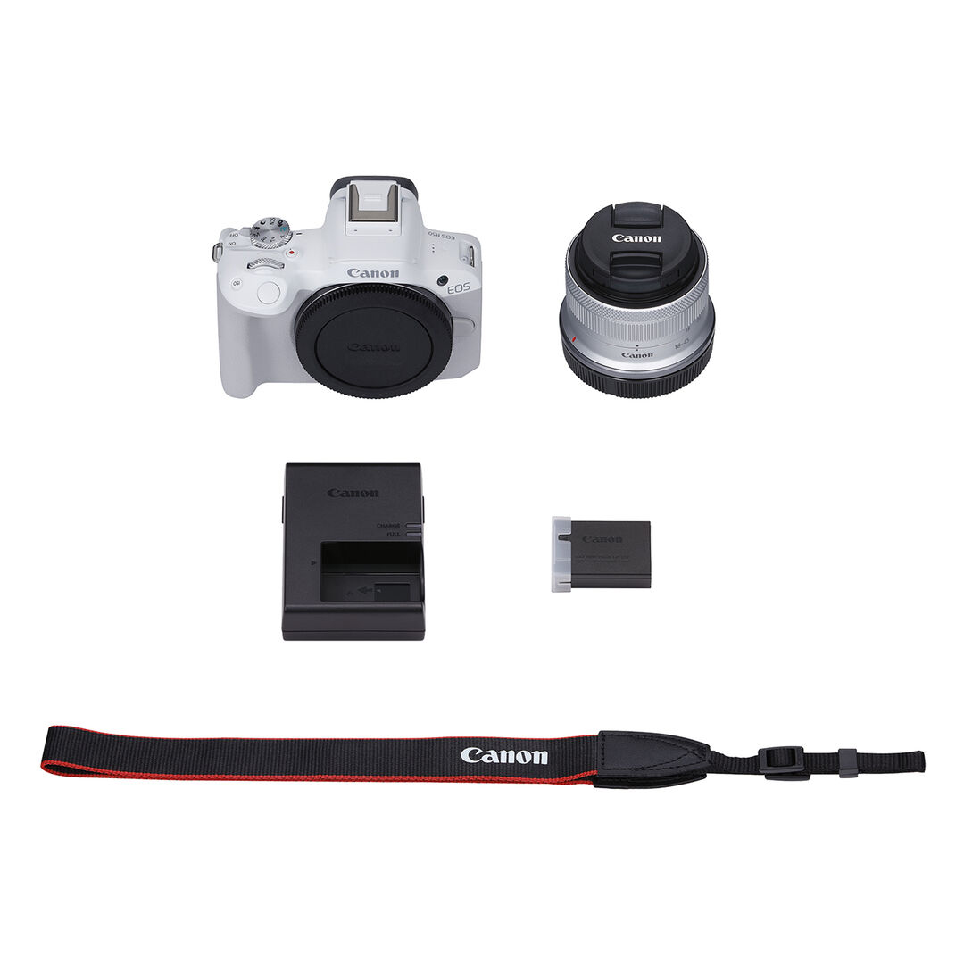 Canon EOS R50 Kit 18-45mm White - Imagen 8
