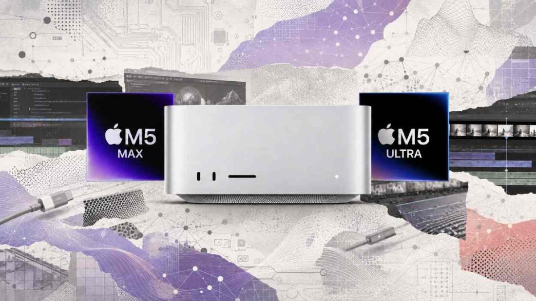 Nueva Mac Studio con los chips Apple M5 Max y M5 Ultra