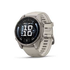 Garmin fenix 9 43mm Titanium Fog Gray 010-04761-00