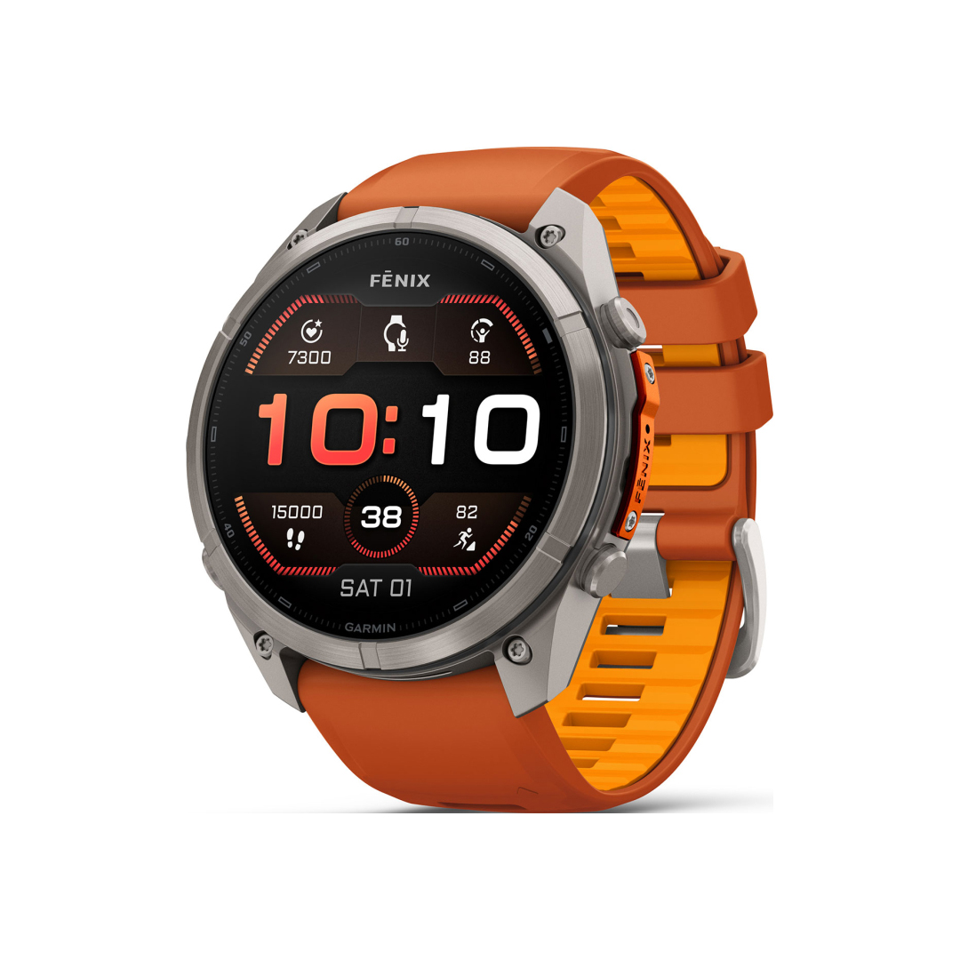 Garmin fenix 9 Pro 51mm Titanium Autumn Orange 010-04337-05