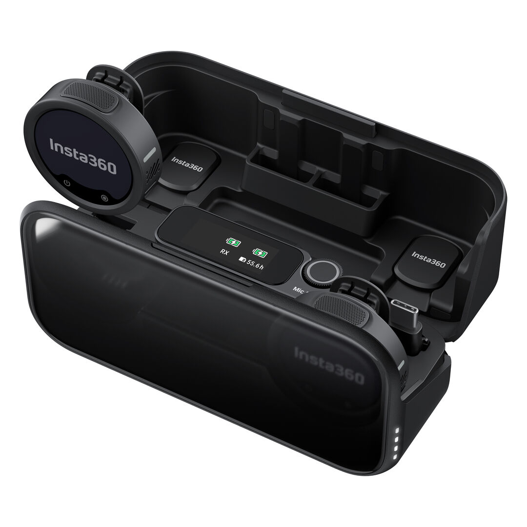 Insta360 Mic Pro 2 TX + 1 RX Graphite Black - Imagen 2