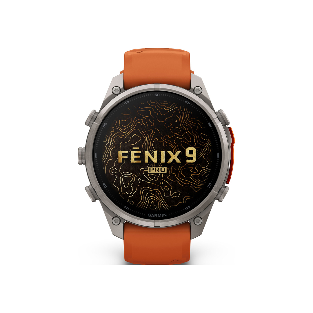 Garmin fenix 9 Pro 47mm Titanium Autumn Orange 010-04336-05 - Imagen 2