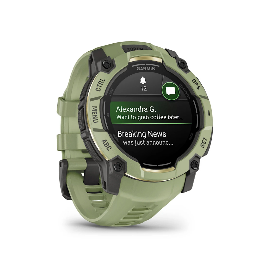 Garmin Instinct 3 50mm AMOLED Fern Green 010-03020-02 - Imagen 2