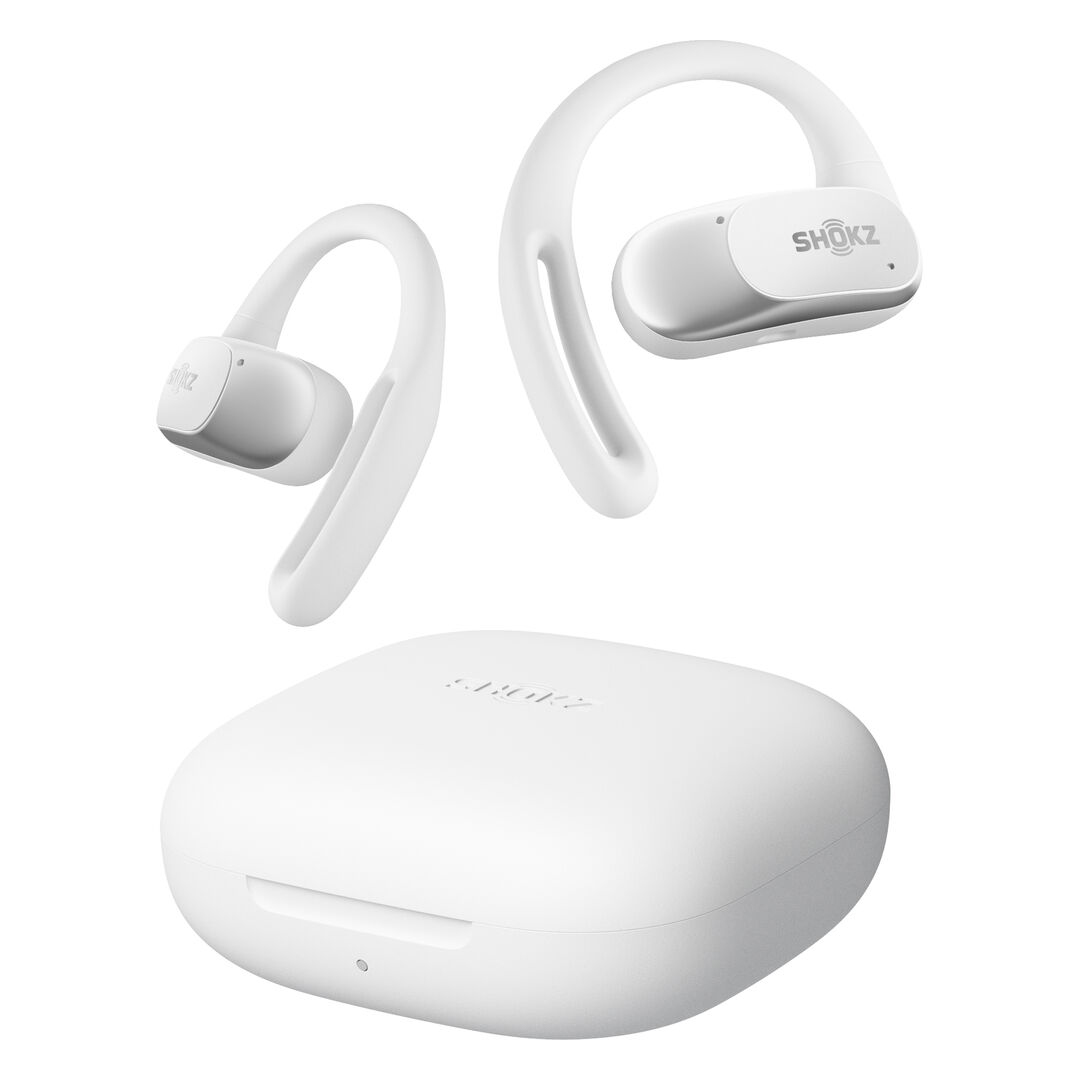 Shokz OpenFit Air Auriculares Open-Ear White T511-ST-WT - Imagen 2