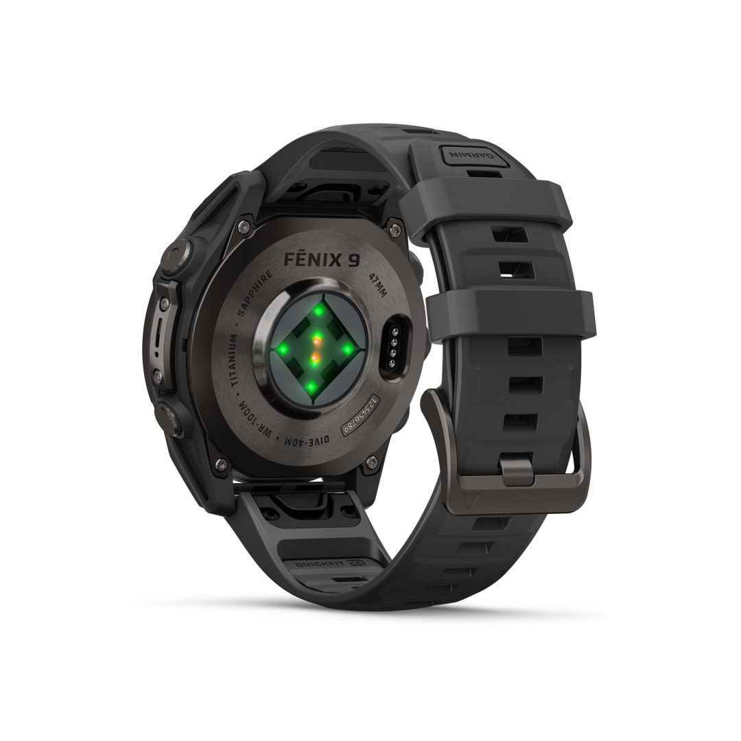 Garmin fenix 9 47mm Carbon Gray DLC Black 010-04762-10 - Imagen 3