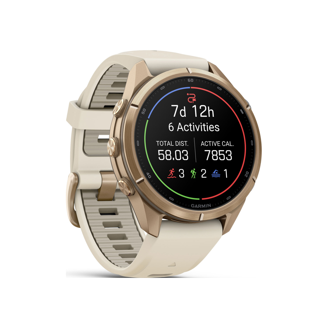 Garmin fenix 9 Pro 43mm Autumn Gold Cream 010-04335-25 - Imagen 3