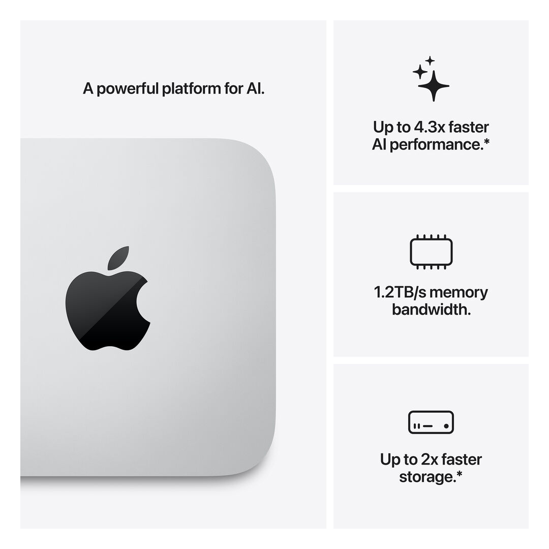 Apple Mac Studio M5 Ultra 36-Core 256GB 1TB SSD 80-Core GPU Z1U500038 - Imagen 3