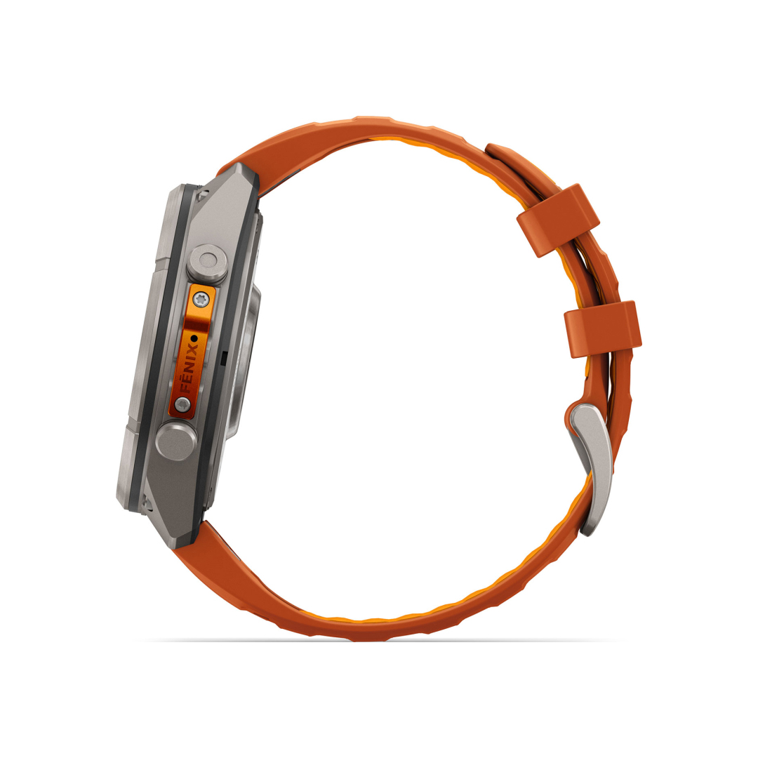 Garmin fenix 9 Pro 47mm Titanium Autumn Orange 010-04336-05 - Imagen 4