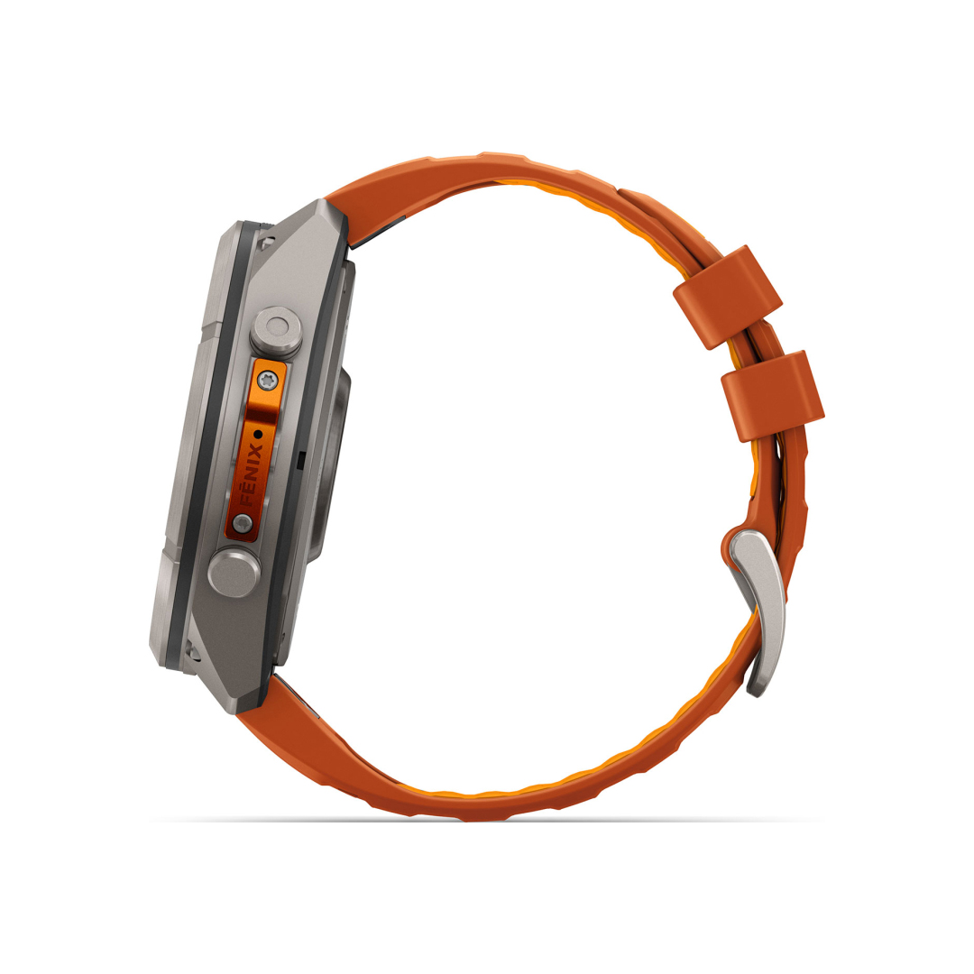Garmin fenix 9 Pro 51mm Titanium Autumn Orange 010-04337-05 - Imagen 4