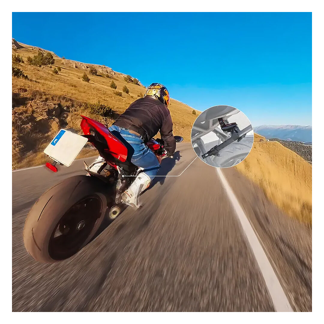 Insta360 Motorcycle Selfie Stick Support Clamp - Imagen 5