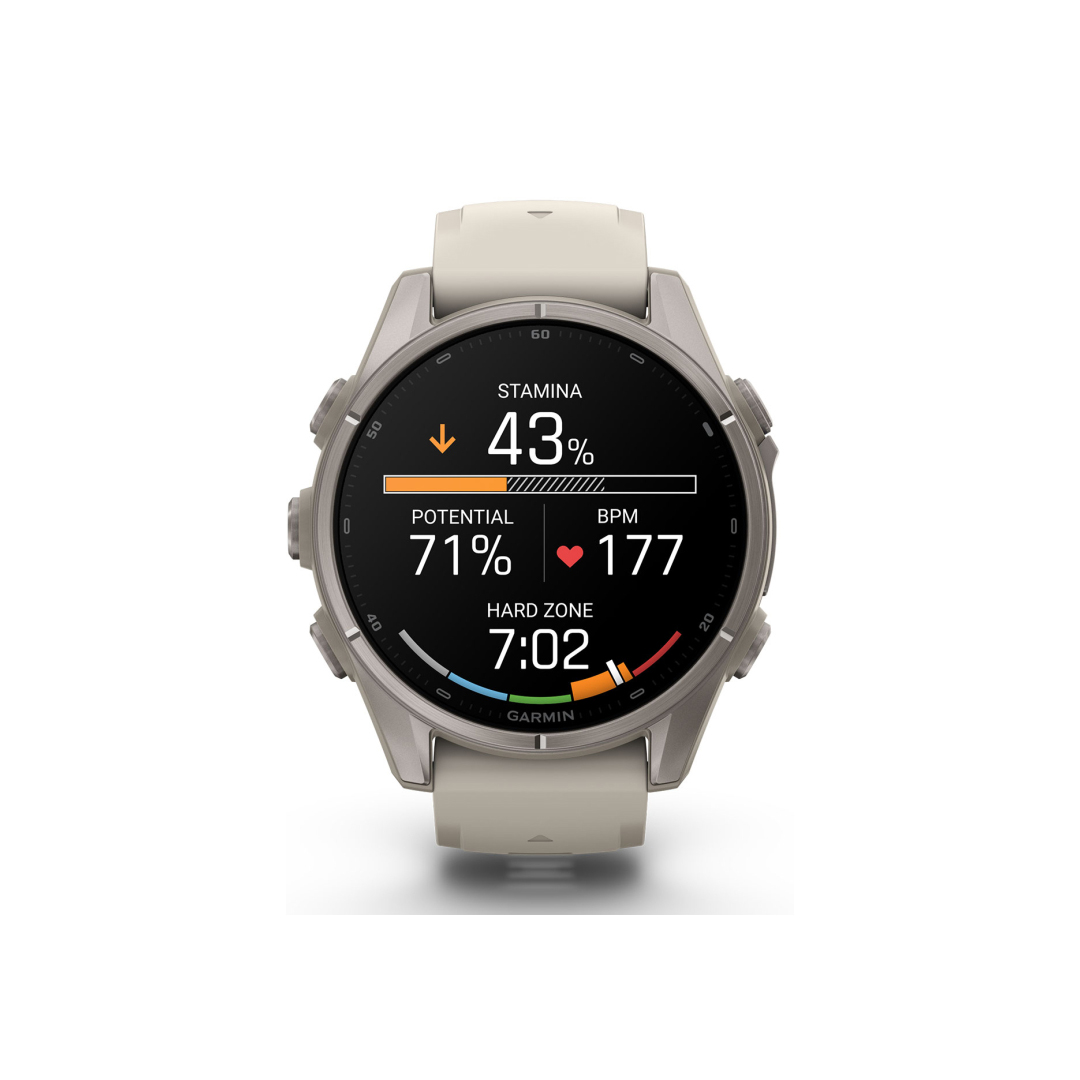 Garmin fenix 9 43mm Titanium Fog Gray 010-04761-00 - Imagen 4