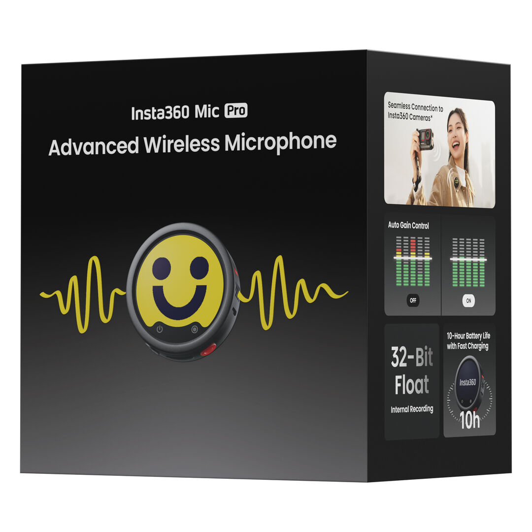 Insta360 Mic Pro Transmisor Graphite Black - Imagen 5