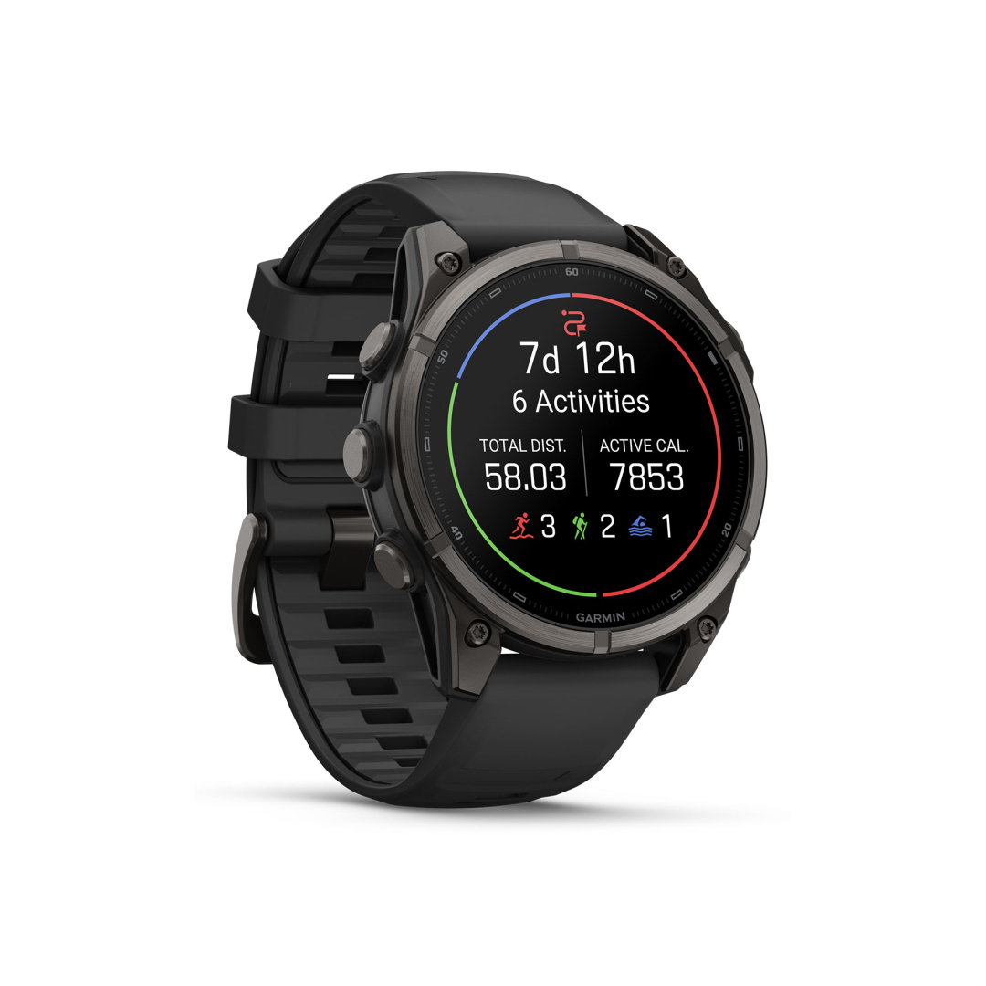Garmin fenix 9 47mm Carbon Gray DLC Black 010-04762-10 - Imagen 5