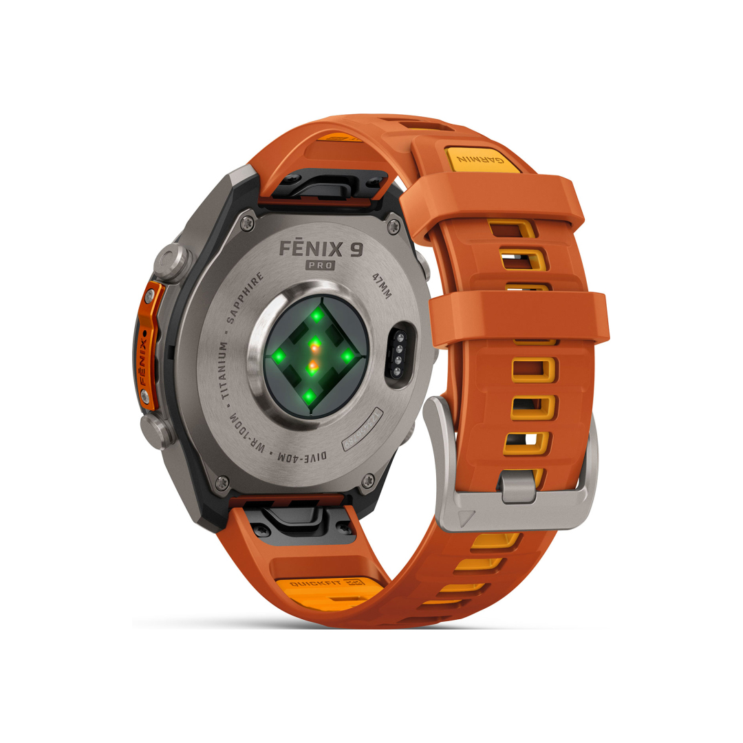 Garmin fenix 9 Pro 47mm Titanium Autumn Orange 010-04336-05 - Imagen 5