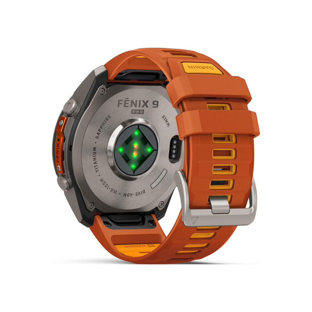 Garmin fenix 9 Pro 51mm Titanium Autumn Orange 010-04337-05 - Imagen 5