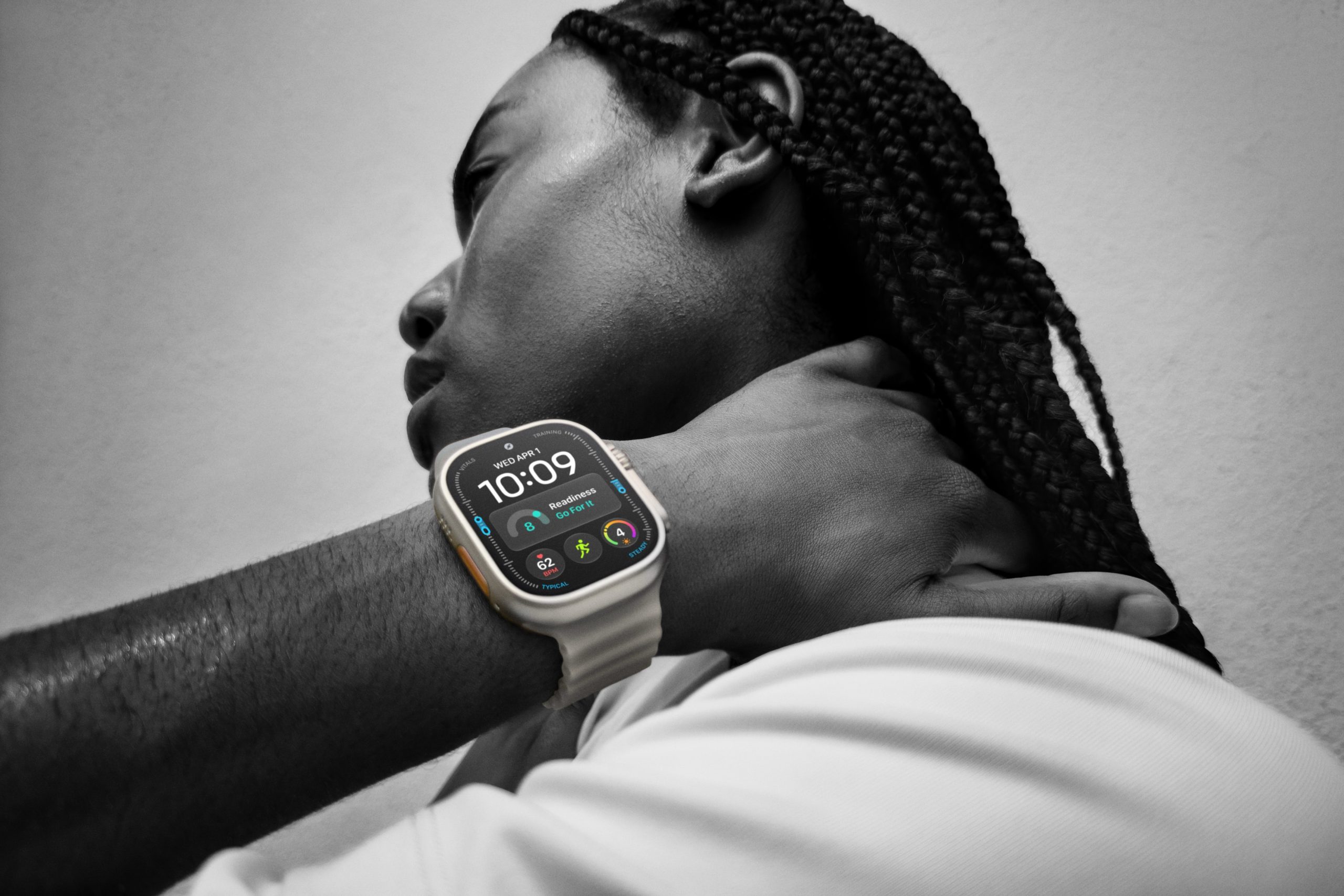 El Apple Watch Ultra 4 mostrando la recomendación A darle